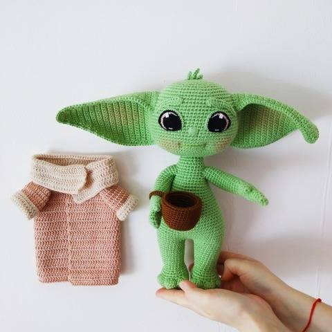 Baby Yoda Häkelanleitung