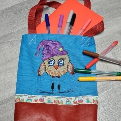 Winter Eulenküken 20x15