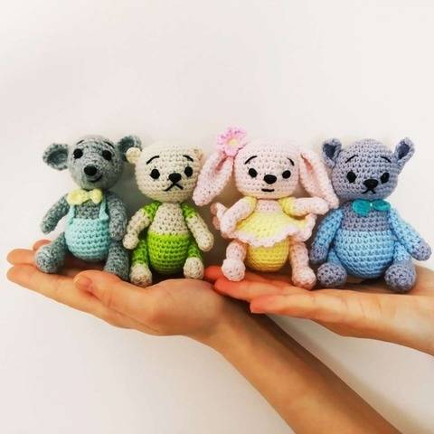 Small amigurumi toys patterns