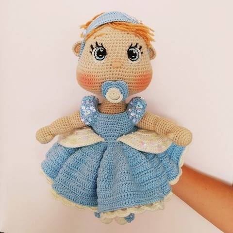Crochet Princess Cinderella pattern