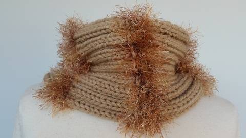 Strickanleitung Kragenschal Luxury Design No. 65