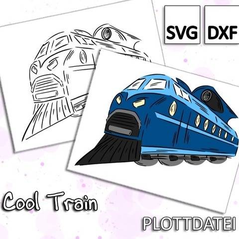 Cool Train - Plottdatei