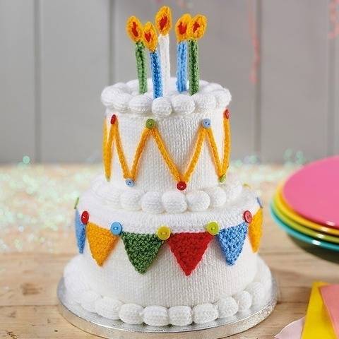 Let's Party Birthday Cake