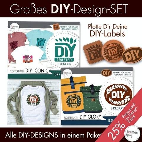 Großes Plot-Set DIY Glory + ICONIC - formenfroh