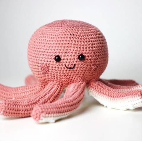 Häkelanleitung - Amigurumi Krake "Tiberius"