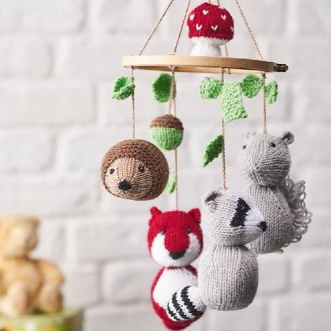Woodland Tales Animal Mobile