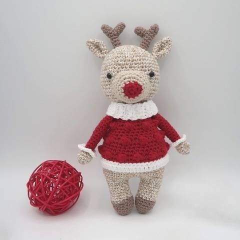 Ewen, le renne • Amigurumi au crochet