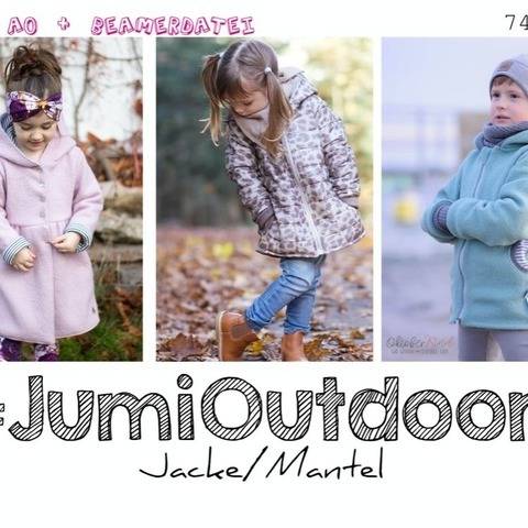 Jumi Outdoor Jacke A0+A4+Beamer ♥ 74 - 164 Mantel