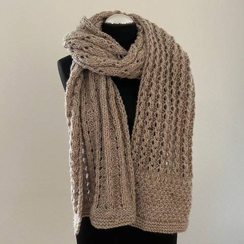 Strickanleitung - Schal "Amesteca"