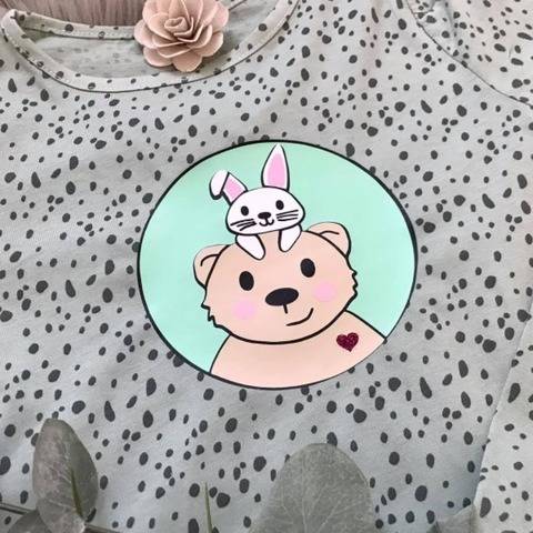 Plottdatei Kuschelfreunde - Bär und Hase