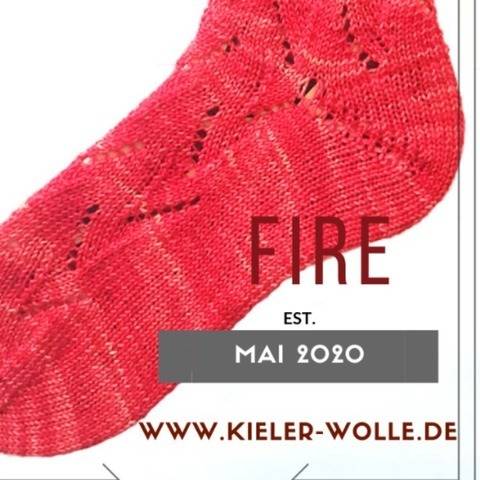 Socken "Fire"