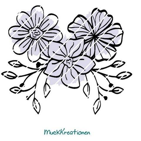 Plotterdatei Blume
