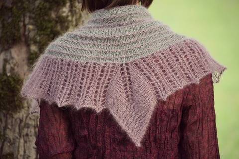 Strickanleitung Tuch Frog Princess