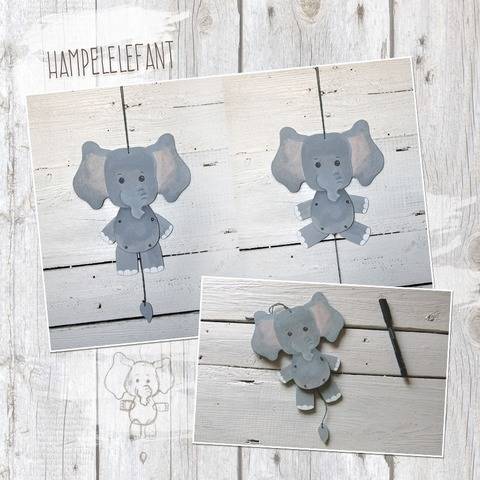 Hampelzoo "Elefant" - Bastelanleitung