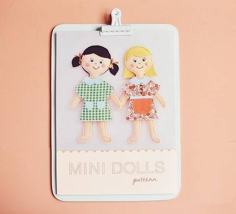 Minis Poupées - patron et tuto couture