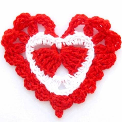 Heart Crochet Pattern e-book PDF file Instant Download