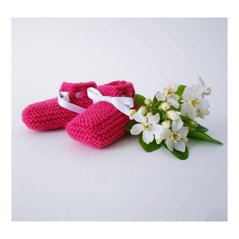 Chaussons courts à lacets
