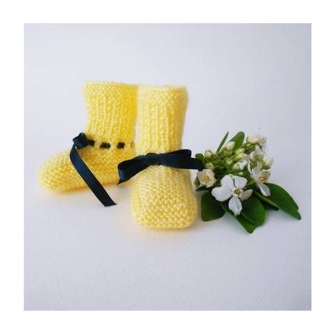 Chaussons bouton d'or
