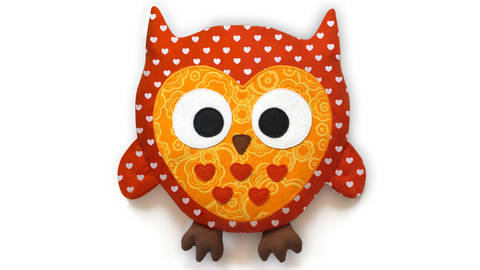 Owl sewing pattern pdf - ENGLISH version