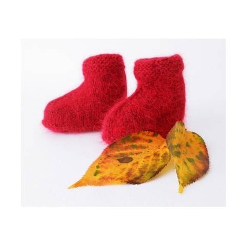 Chaussons grenat