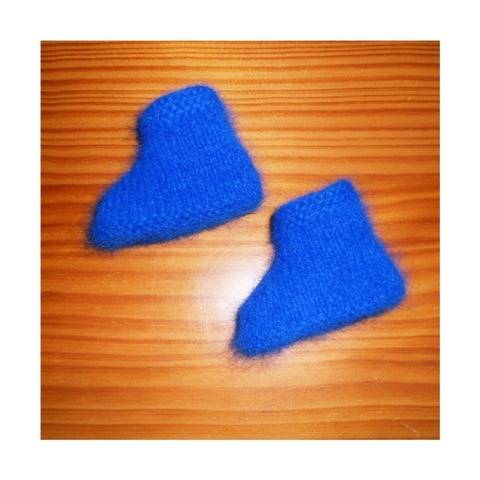 Chaussons angora