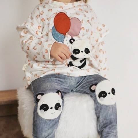 Stickdatei Panda Kombi-Set zum Sparpreis