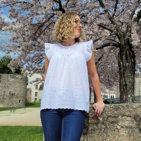 Blouse ou robe femme "Aéla" du 34 au 52