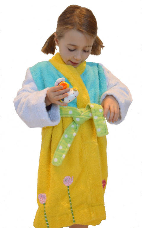 Bade-/Kuschelmantel "Super-Kid SENSAI" Größe 80 - 158