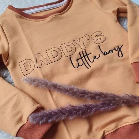 Stickdatei daddy's little boy