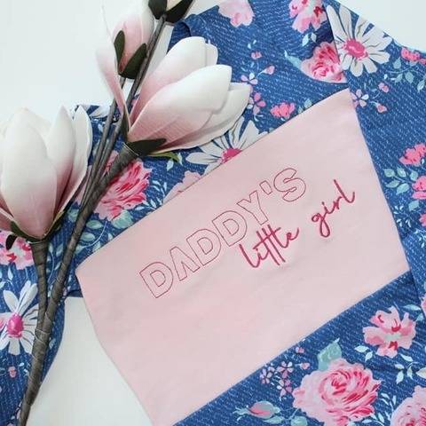 Stickdatei daddy's little girl