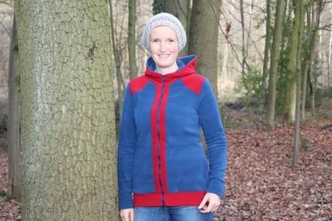 ✂Schnittmuster Viktoria ✂ Fleecejacke für Damen