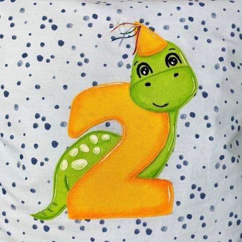 Applikationsvorlage Geburtstagsdino 2