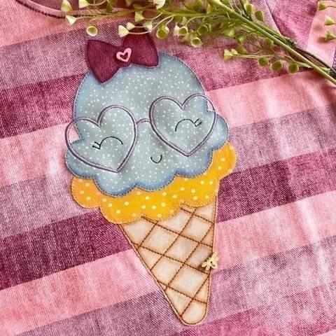 Stickdatei Waffeleis Doodle Set