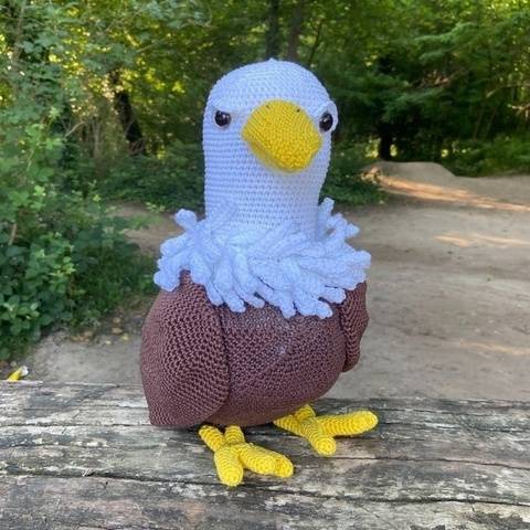 Häkelanleitung - Wotan Weißkopfseeadler
