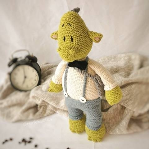 Diego Drache Amigurumi Häkelanleitung