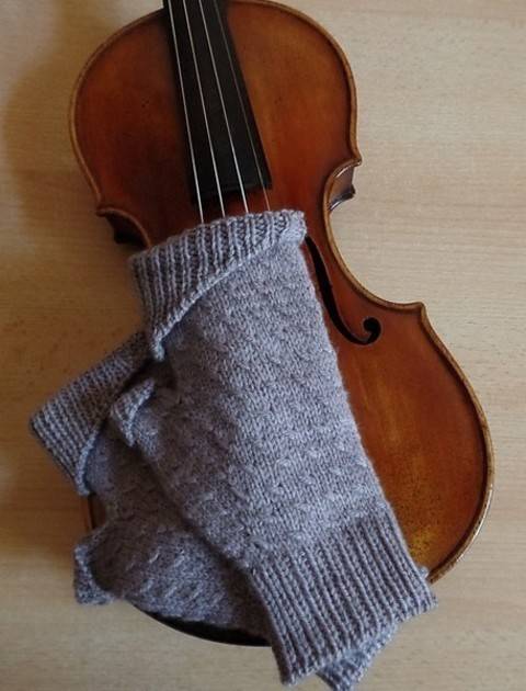 Coralie's mitts - Mitaines S M L- Tricot