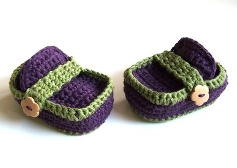 ❤ Häkelanleitung ❤ In the Woods Baby Loafers