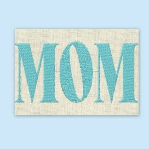 Stickdatei MOM 7 Größen Set 615/1