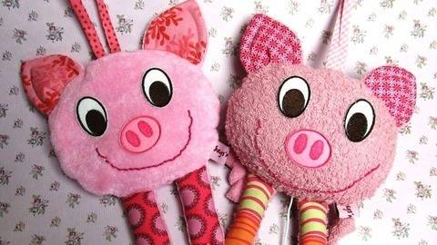 E-Book Spieluhr und Körnerkissen Schwein Privatnutzung