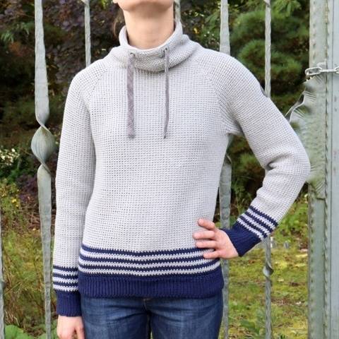 Basic-hoody "Joy", (raglan, seamless), size S to XXL
