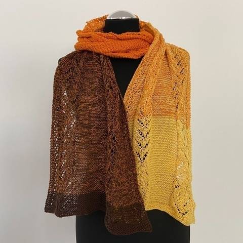 Strickanleitung - Schal "Autumn"