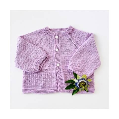 Gilet glycine