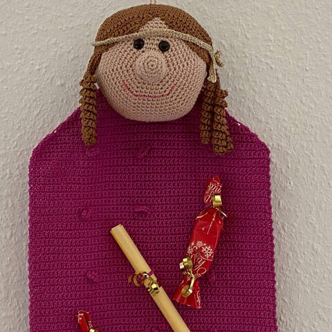 Häkelanleitung - Adventskalender "Angel"