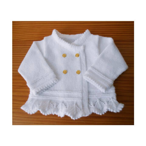 Baby lace cardigan
