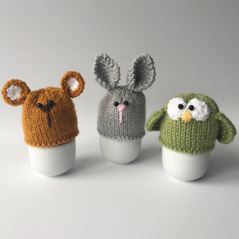 Forest Animals Egg Cosies