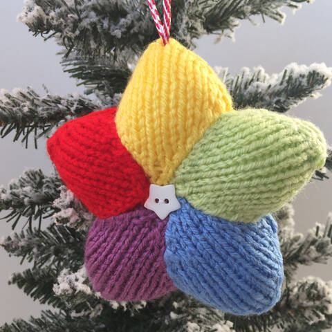 Rainbow Festive Star