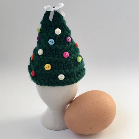 Christmas Tree Egg Hat