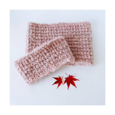Bandeau et Snood Zibeline