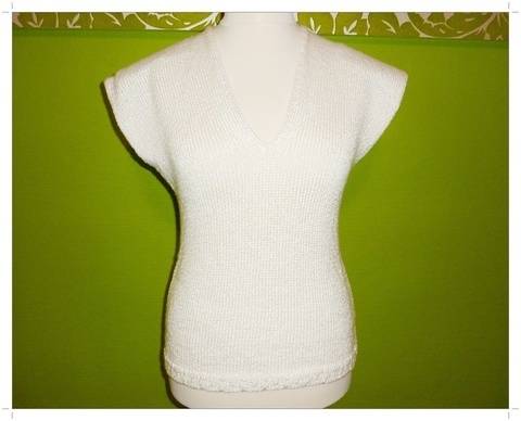 Strickanleitung für ein Shirt im Casual-Style