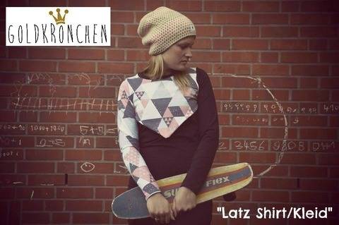 Latz Shirt/ Kleid Ebook Gr.36-42